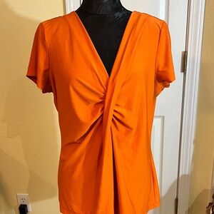 Orange Women's Top